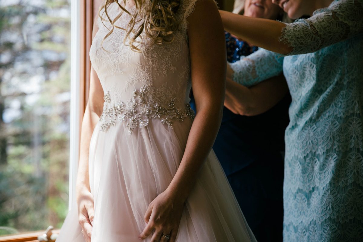 Bride Dress Preparation Marriage Celebrant Sydney